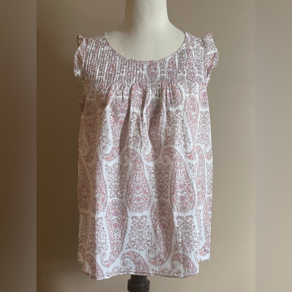 Old Navy Paisley blouse - Picture 1 of 7